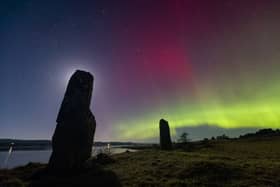Aurora taken from Isle of Skye on Sunday, February 26 2023. Taken between 10pm and 11.30pm at Kensaleyre.