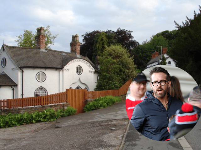 Ryan Reynolds is reportedly moving to a lavish £1.5 million home in Marford, Wales - Credit: Getty Images, Wikipedia, Canva