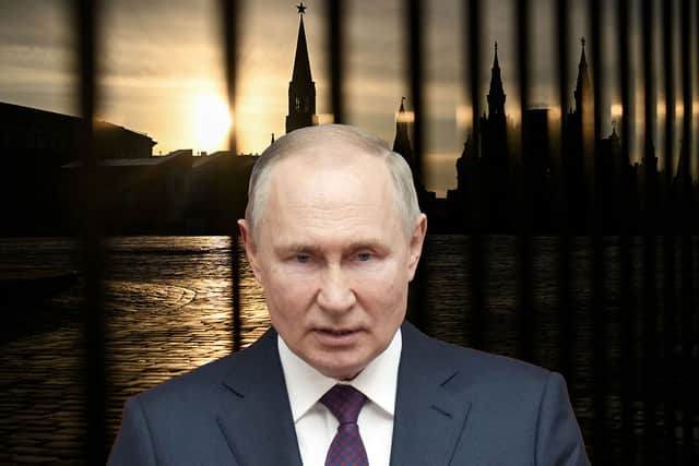 Moscow claimed an alleged attack on the Kremlin was an assassination attempt on Vladimir Putin. Credit: Mark Hall/Getty