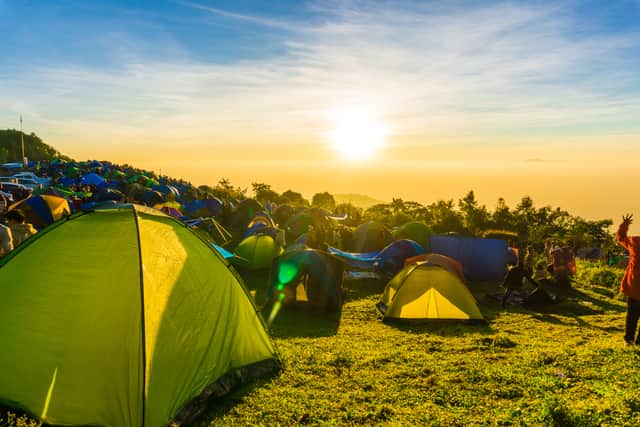 musicMagpie have warned against leaving valuables inside tents and said to always keep them on you
