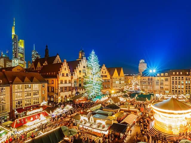 Celebrating Christmas in Frankfurt, Germany (photo: Shutterstock)