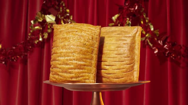 The Festive Bake and Vegan Festive Bake will be available in Greggs stores nationwide from 4 November (Photo: Greggs)