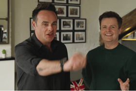 Ant and Dec making the announcement