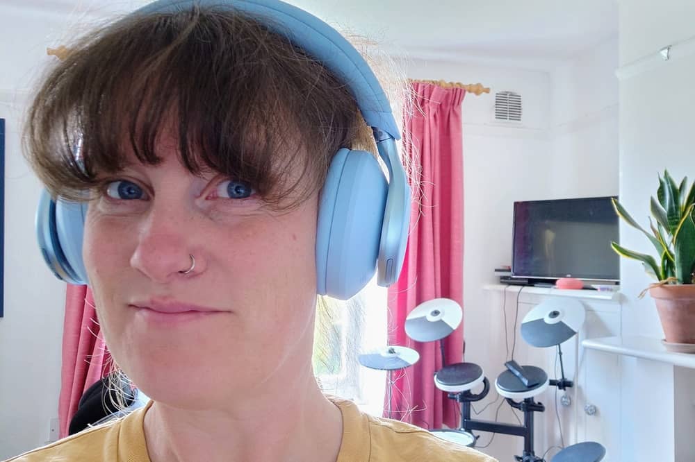 The Soundcore Space One over ear headphones are so comfortable you forget you're even wearing them