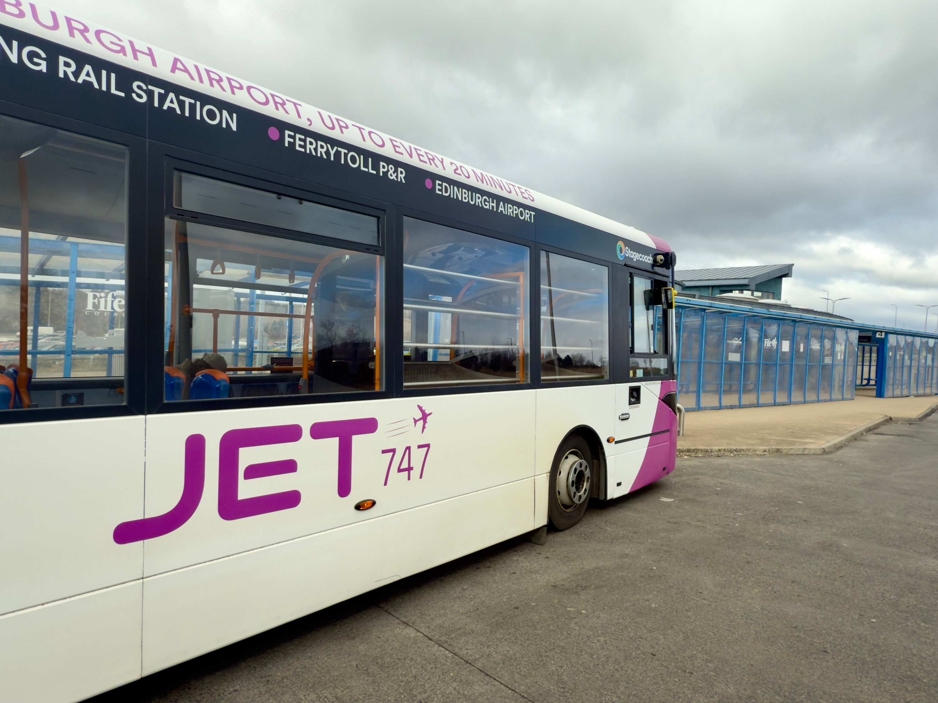 Bus From Edinburgh Airport To Dunfermline Park And Ride