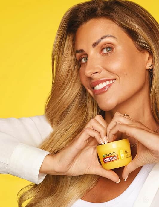 Mrs Hinch loves using Garnier Vitamin C Fresh & Bright Hydrating Sorbet Cream.