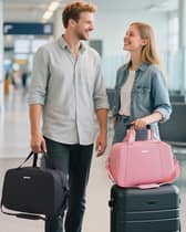 This large Ryanair-friendly cabin bag, which has lots of space but folds away small, is on sale on Amazon right now.