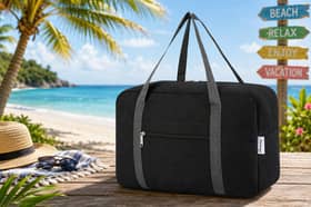 Amazon’s bestselling underseat cabin bag is designed to fit Ryanair’s 40x20x25cm baggage allowance and is now on sale for under £10.