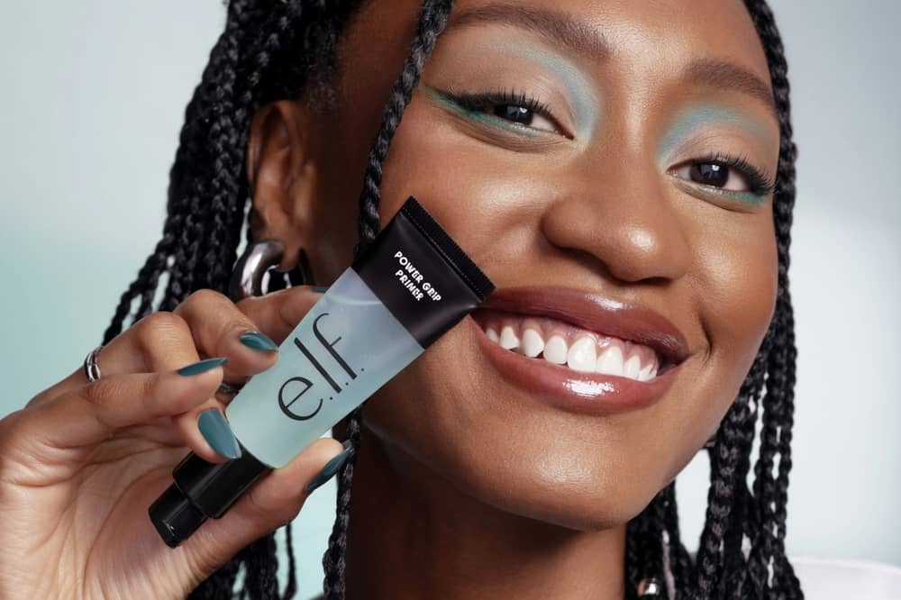 The e.l.f. Cosmetics Power Grip Primer and Dewy Setting Spray make an easy two-step addition to a festival beauty bag.  