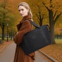 The Kono expandable cabin bag features a separate cosmetic pouch, wet pocket and trolley strap.