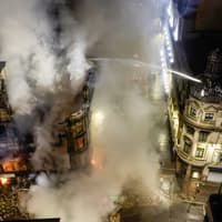 Glasgow Fire: Further collapse at fire-ravaged building near historic Glasgow Central railway station