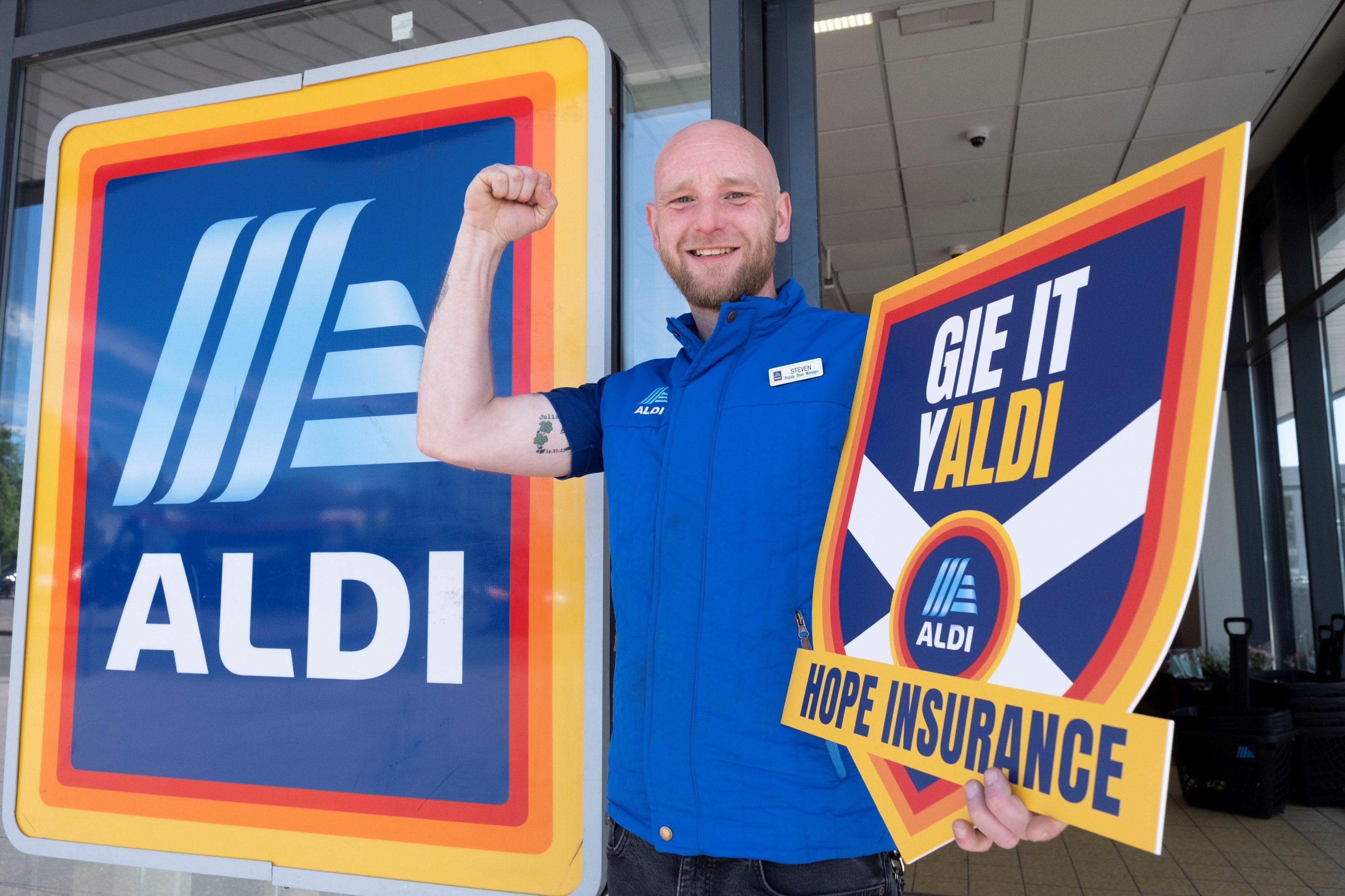 Aldi’s very own Stevie Clark launches the nation’s first ‘Hope ...