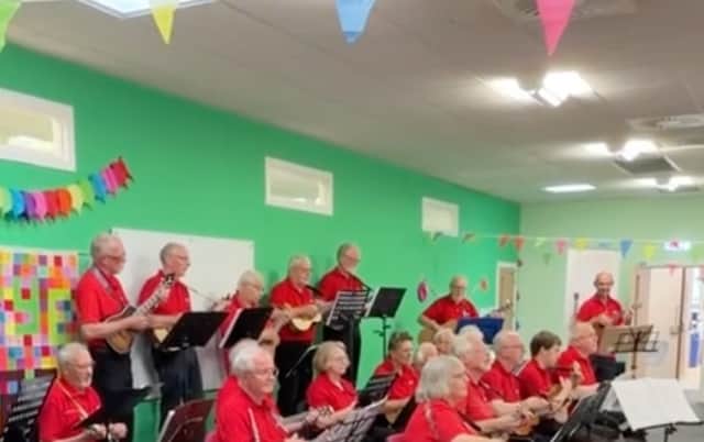 FUO performing at Charity Afternoon Tea for Seescape