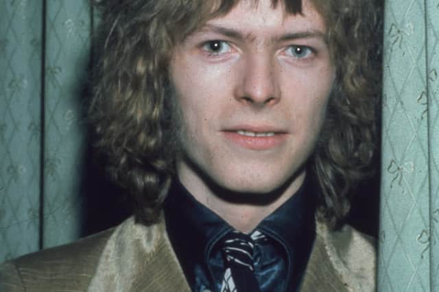 David Bowie in 1970 (Photo by Hulton Archive/Getty Images)