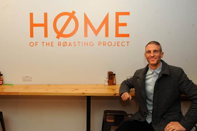 Mark Braid, owner of The Roasting Project