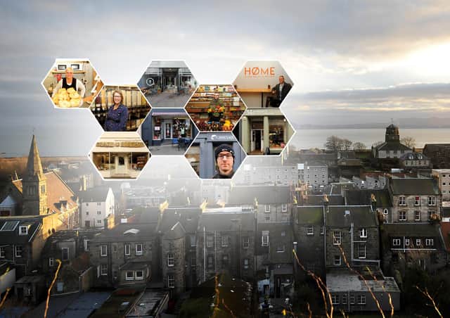 Burntisland is filled with small businesses. Picture: Fife Photo Agency