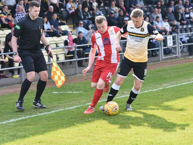 Liam Watt scored one and created another - but it wasn't enough for the Fifers.
