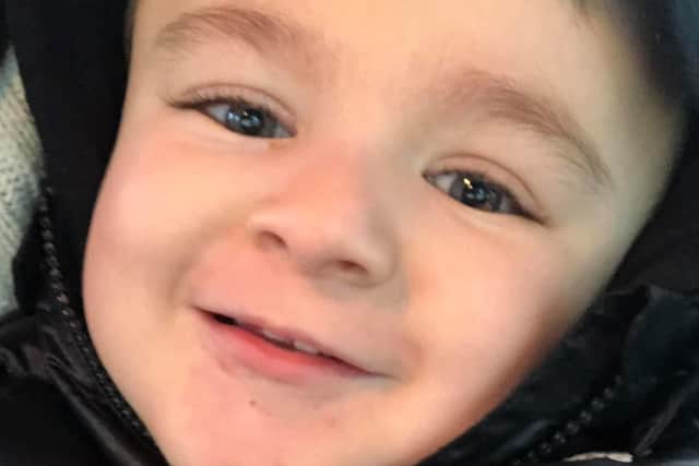 Kirkcaldy Rugby Club members will be raising money for Kirkcaldy youngster Cooper Provan (3).