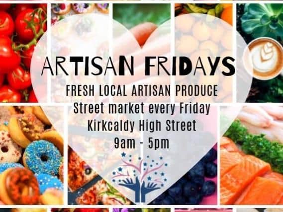 Artisan Fridays - new market in Kirkcaldy High Street