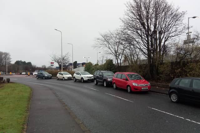 Cars parked on Whyte Melville Road, Kirkcaldy (Pic: FFP)