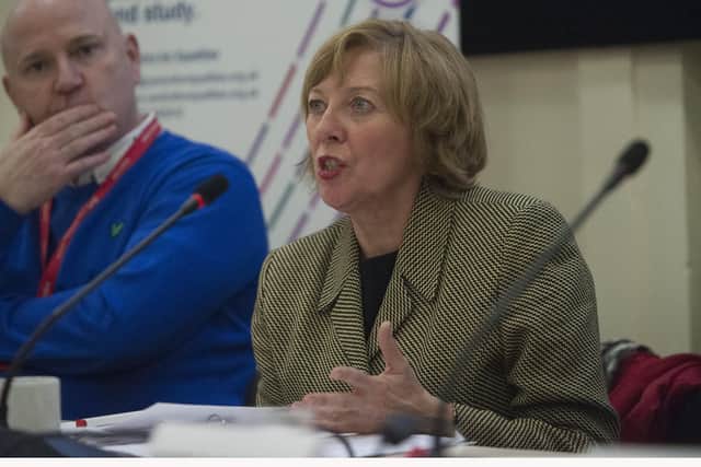 Scottish Labour candidate Lesley Laird. Pic: George McLuskie.