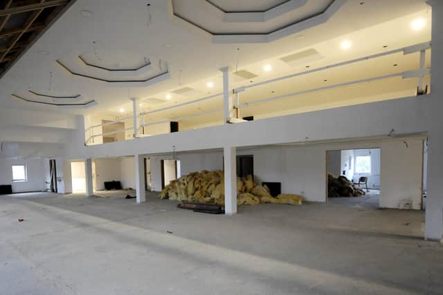 Main hall inside the mosque. Pic: Fife Photo Agency.