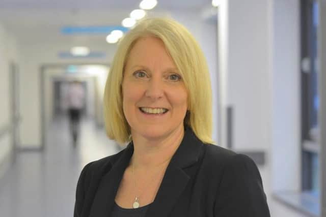 Carol Potter, interim chief executive, NHS Fife