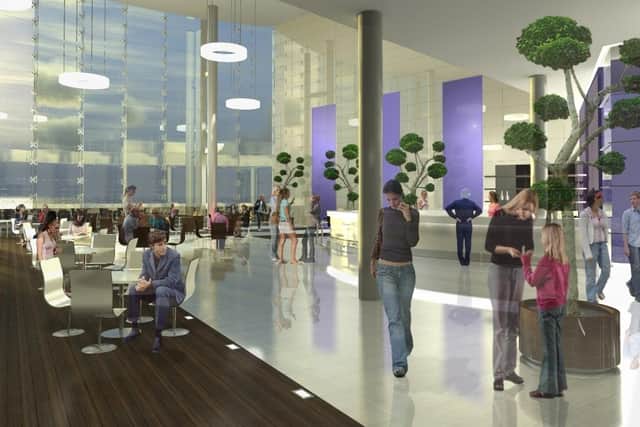 The proposed food court at an expanded Mercat Shopping Centre