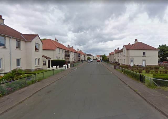 Malcolm Ritchie admitted the attack at Westwood Avenue, Kirkcaldy. Picture: Google
