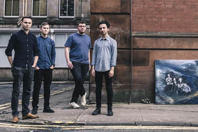 Gnoss, a four-piece folk band based in Glasgow