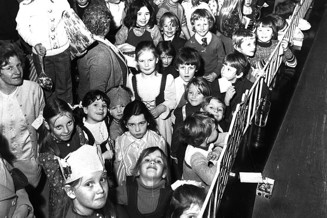 RETRO 1974 Children's Christmas  party at St Jude's  Labour Club
