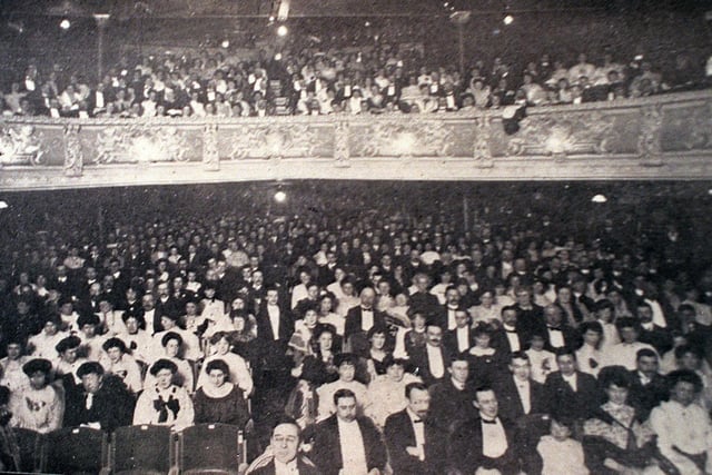 THe audience at the opening night at Harrogate Theatre