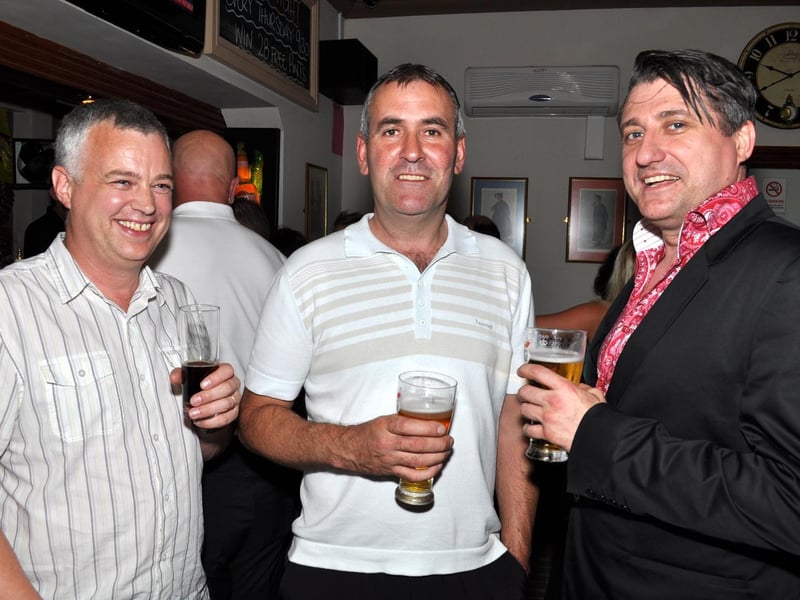 Alan, Mark and Tony in Scholars, in 2011.