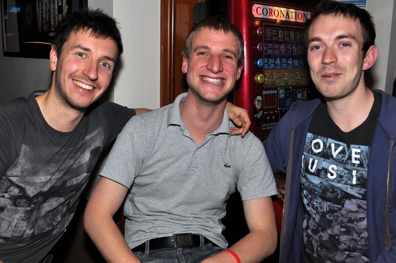 Ross, Adam and Adam in Scholars, in 2012.
