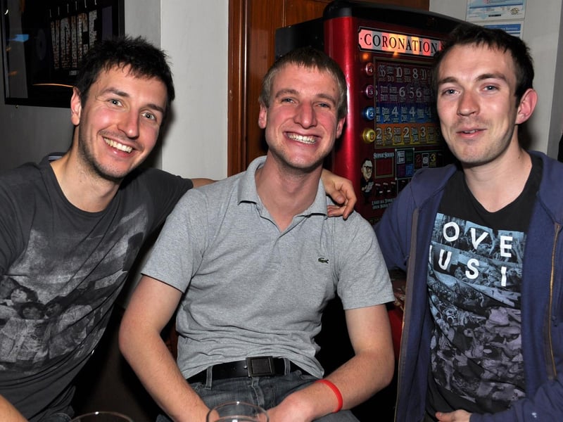 Ross, Adam and Adam in Scholars, in 2012.