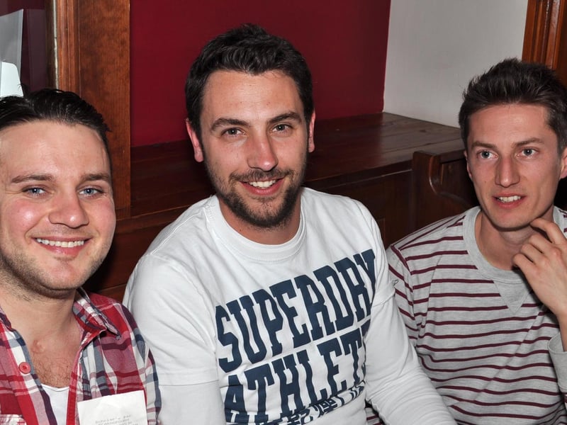 Brooke, Joe and Nathan in Scholars, in 2012.
