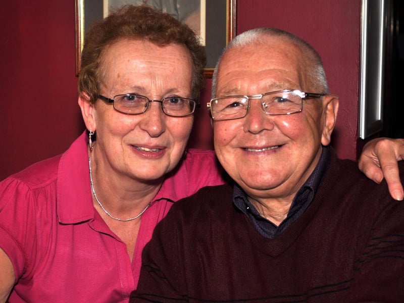 Dave and Kate in Scholars, in 2011.