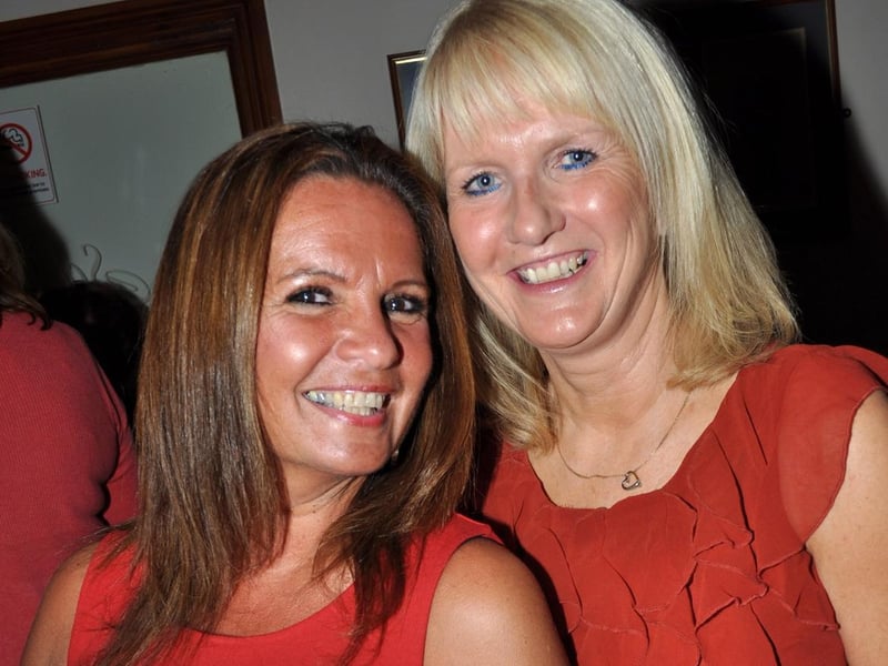 Audrey and Denise in Scholars in 2012.