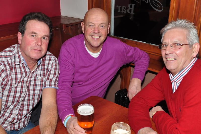 Steve, Peter and Glen in Scholars, in 2012.