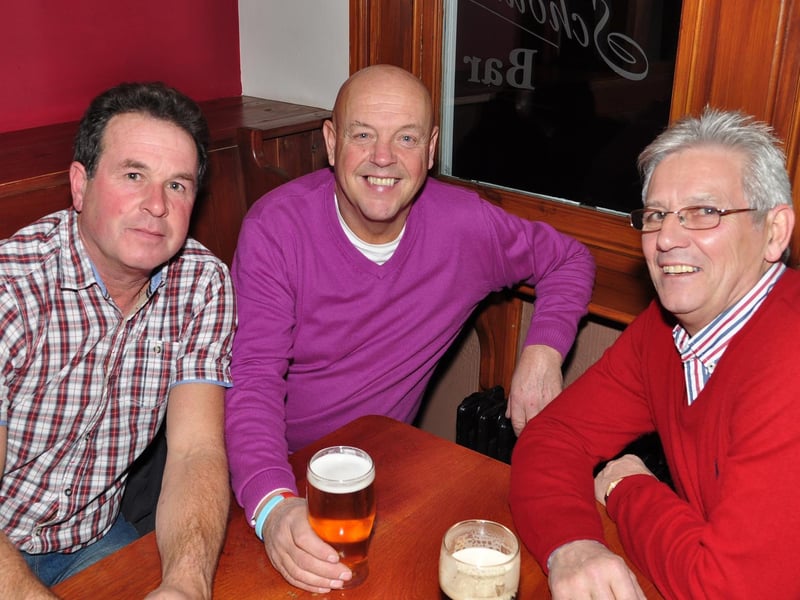 Steve, Peter and Glen in Scholars, in 2012.