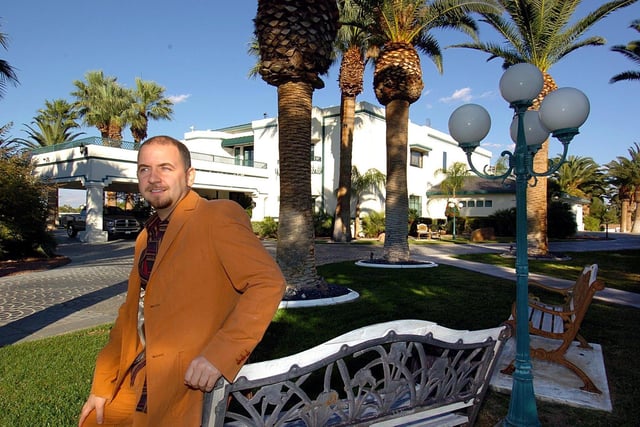 Leeds boxing fan and internet entrepreneur Dominic Marrocco bought Mike Tyson's former home in Las Vegas.