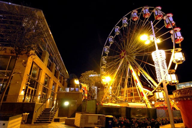 Residents of Portland Court were up in arms over a ferris wheel put up on Millennium Square next to their apartments.