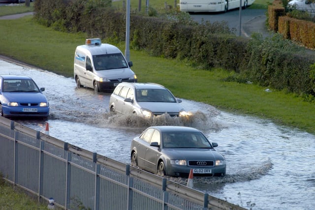 A mains water burst caused traffic chaos on the A64 Seacroft Ring Road.