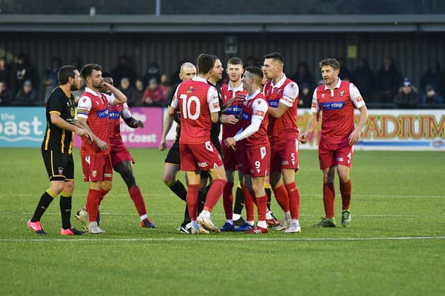 PHOTO FOCUS - Scarborough Athletic 1 Morpeth Town 1
Photos by Richard Ponter