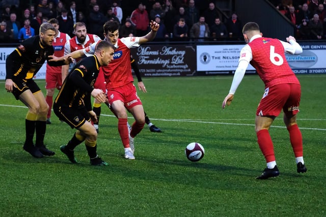 Scarborough Athletic v Morpeth Town.

Photo by Richard Ponter
