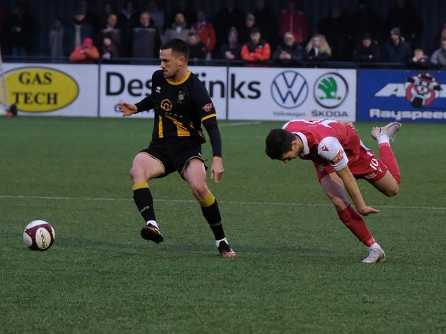 Scarborough Athletic v Morpeth Town.
Photo by Richard Ponter