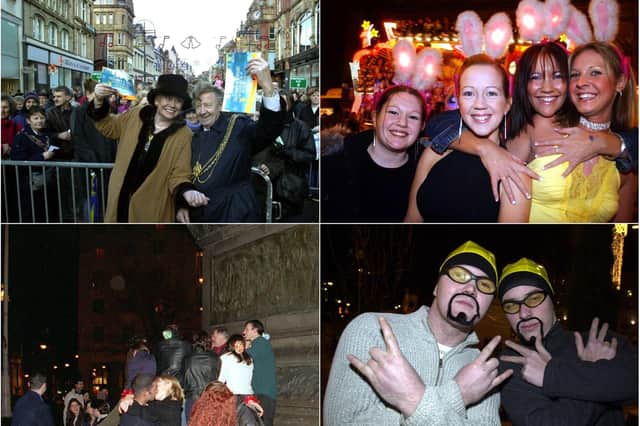 Take a trip down memory lane with our photos of New Year's Eve celebrations from the YEP archive.