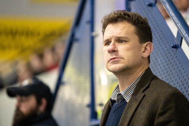 Fife Flyers head coach Todd Dutiaume. (Pic: Scott Wiggins)