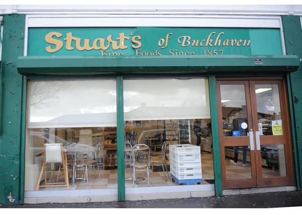 Stuart's in Buckhaven. Pic: George McLuskie.