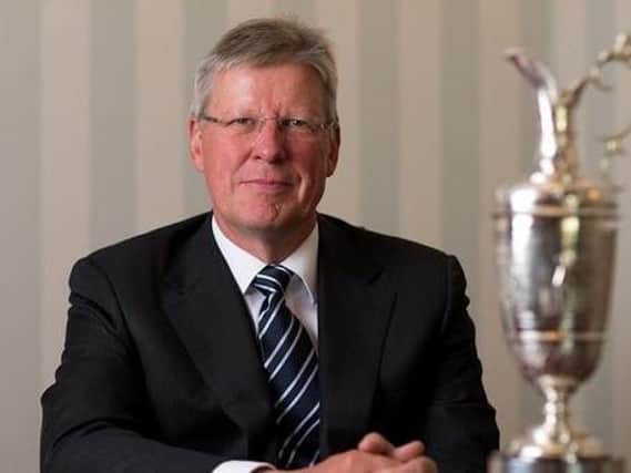 Martin Slumbers, chief executive of the R&A. Picture courtesy of the R&A.